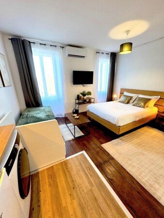 Studio 4 voyageurs, avec climatisation