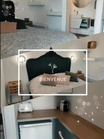 Bed and breakfast 1 chambre, avec jardin