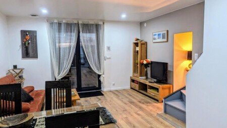 Maison 3 chambres, avec jardin