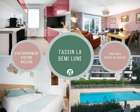 Appartement 2 chambres, avec piscine