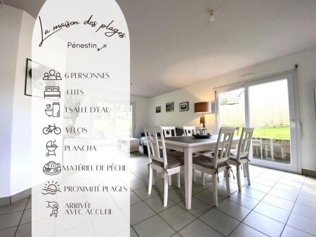 Maison 2 chambres, avec jardin