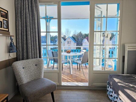 Studio 1 chambre, avec piscine