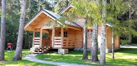Chalet 2 chambres, avec jardin
