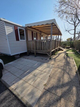 Mobil home 3 chambres, avec jacuzzi