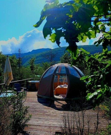 Tente 1 chambre, avec jacuzzi