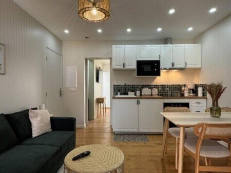 Gîte cozy, 4 voyageurs, avec wifi