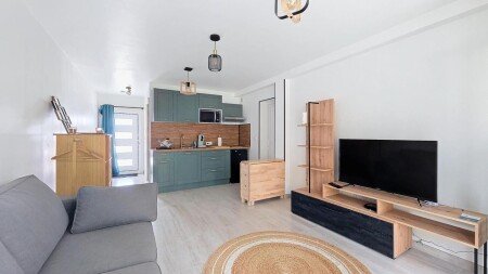 Studio cozy, 1 chambre, avec jardin