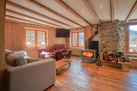 Maison de campagne 4 chambres, avec parking