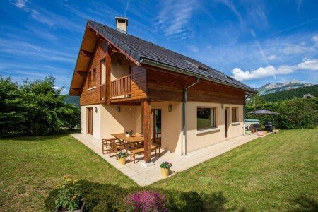 Chalet 4 chambres, avec jardin