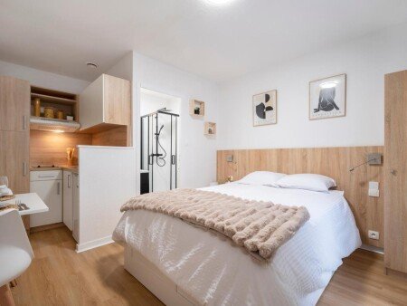 Studio 1 chambre, avec wifi