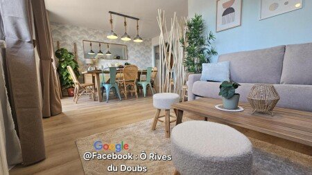 Gîte 2 chambres, avec jardin