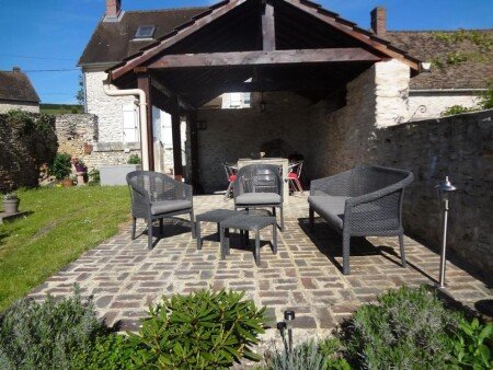 Maison de campagne 2 chambres, avec jardin