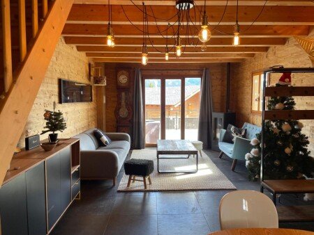 Chalet 4 chambres, avec jardin