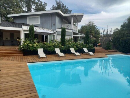 Villa 4 chambres, avec piscine
