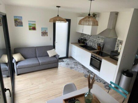 Appartement 4 gasten, met tuin