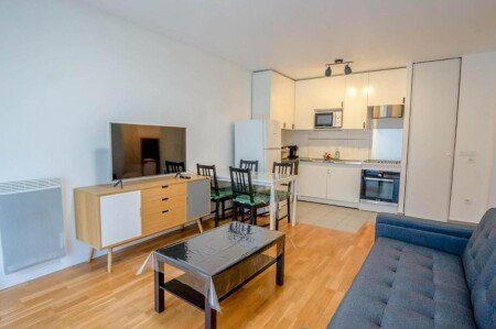 Appartement 2 chambres, avec jardin