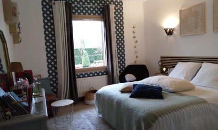 Bed and breakfast 1 chambre, avec jardin