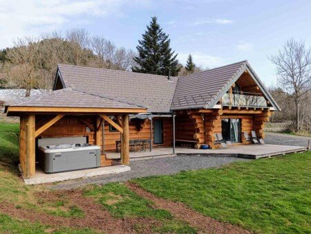 Chalet 3 chambres, avec jacuzzi