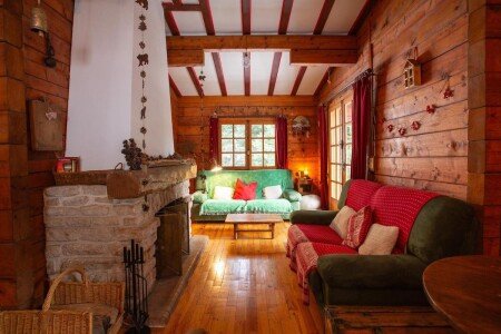 Chalet cozy, 3 chambres, avec jardin