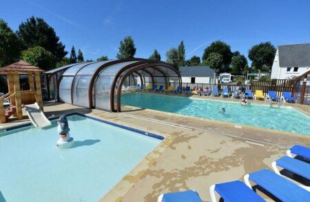 Mobil home 2 chambres, avec piscine