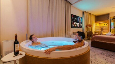 Appartement 1 chambre, avec jacuzzi