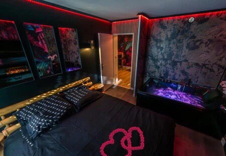 Appartement 1 chambre, avec jacuzzi