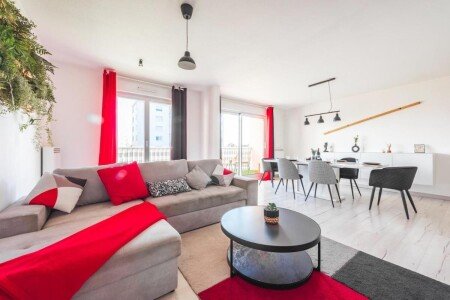 Appartement 3 chambres, avec wifi