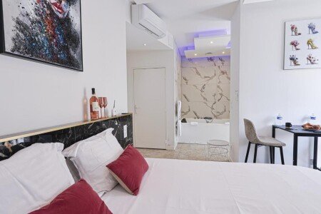 Apartment 1 bedroom, with jacuzzi