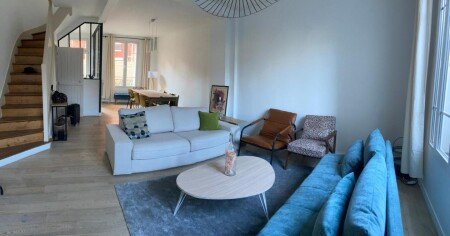 Maison 5 chambres, avec jardin