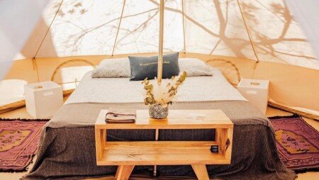 Camping / Mobil Home 4 voyageurs, avec piscine