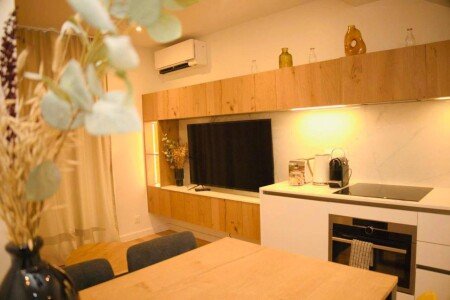 Duplex 1 chambre, avec jardin