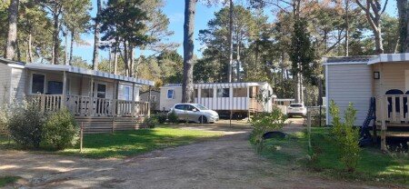 Mobil home 2 chambres, avec jacuzzi