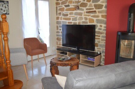 Maison de campagne 3 chambres, avec jardin