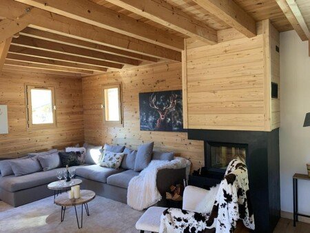 Chalet cozy, 4 chambres, avec wifi