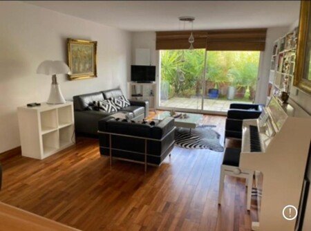 Appartement 2 chambres, avec jardin