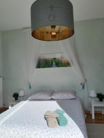 Bed and breakfast 1 chambre, avec climatisation