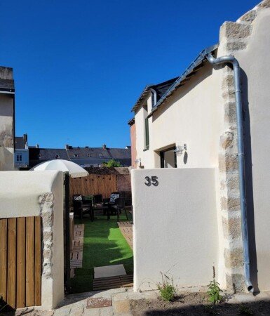 Maison de charme, 4 voyageurs, avec jardin