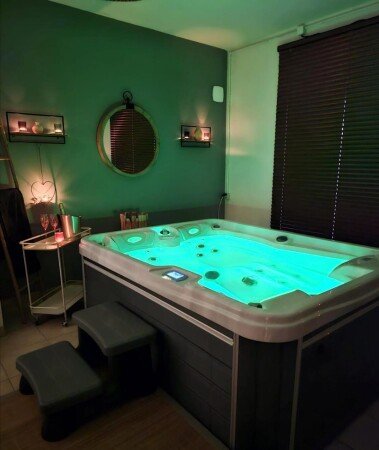 Maison de campagne 1 chambre, avec jacuzzi