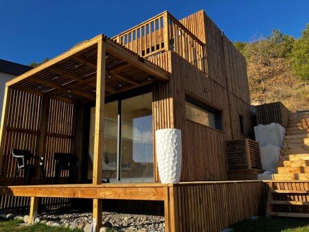 Maison 1 chambre, avec jardin