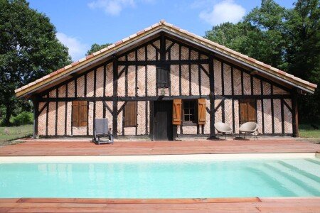 Maison de campagne 4 chambres, avec piscine