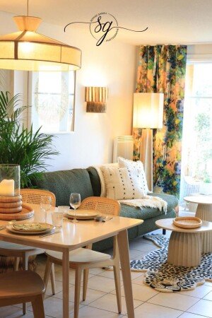 Gîte 1 chambre, avec piscine