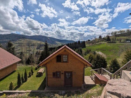 Chalet 5 voyageurs, avec jardin