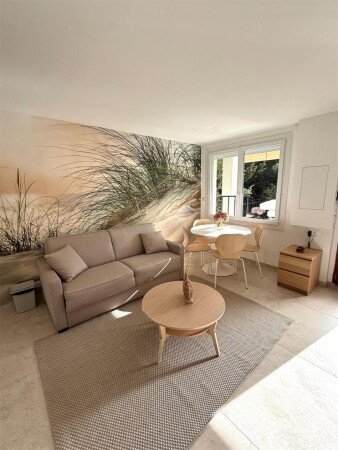 Appartement 1 chambre, avec jardin