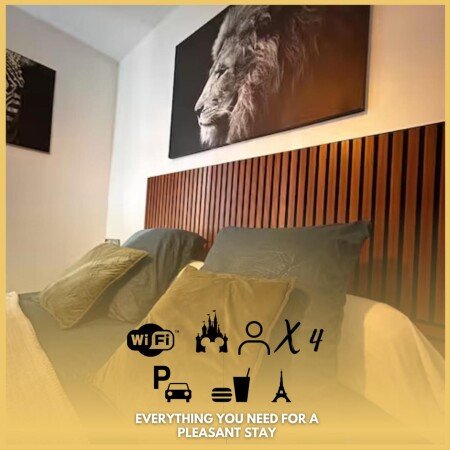 Appartement 1 chambre, avec wifi