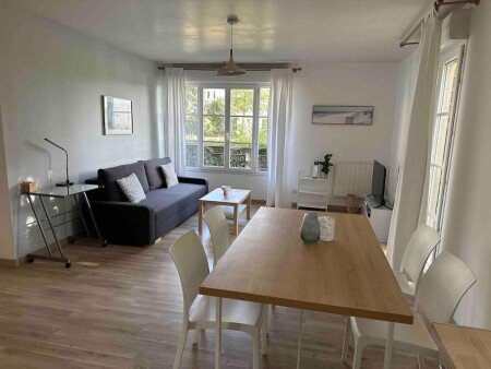 Appartement 2 chambres, avec jardin