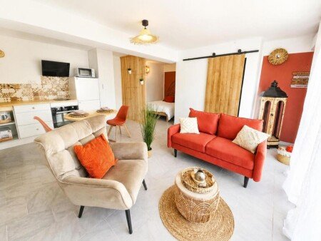 Appartement 1 chambre, avec jacuzzi