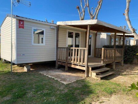 Mobil home 2 chambres, avec jacuzzi