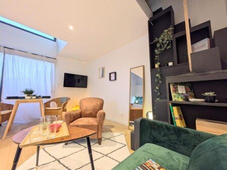 Maison 1 chambre, avec jardin