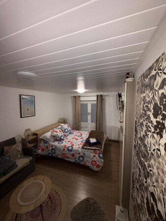 Appartement 1 chambre, avec jardin