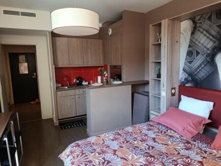 Studio 1 chambre, avec climatisation